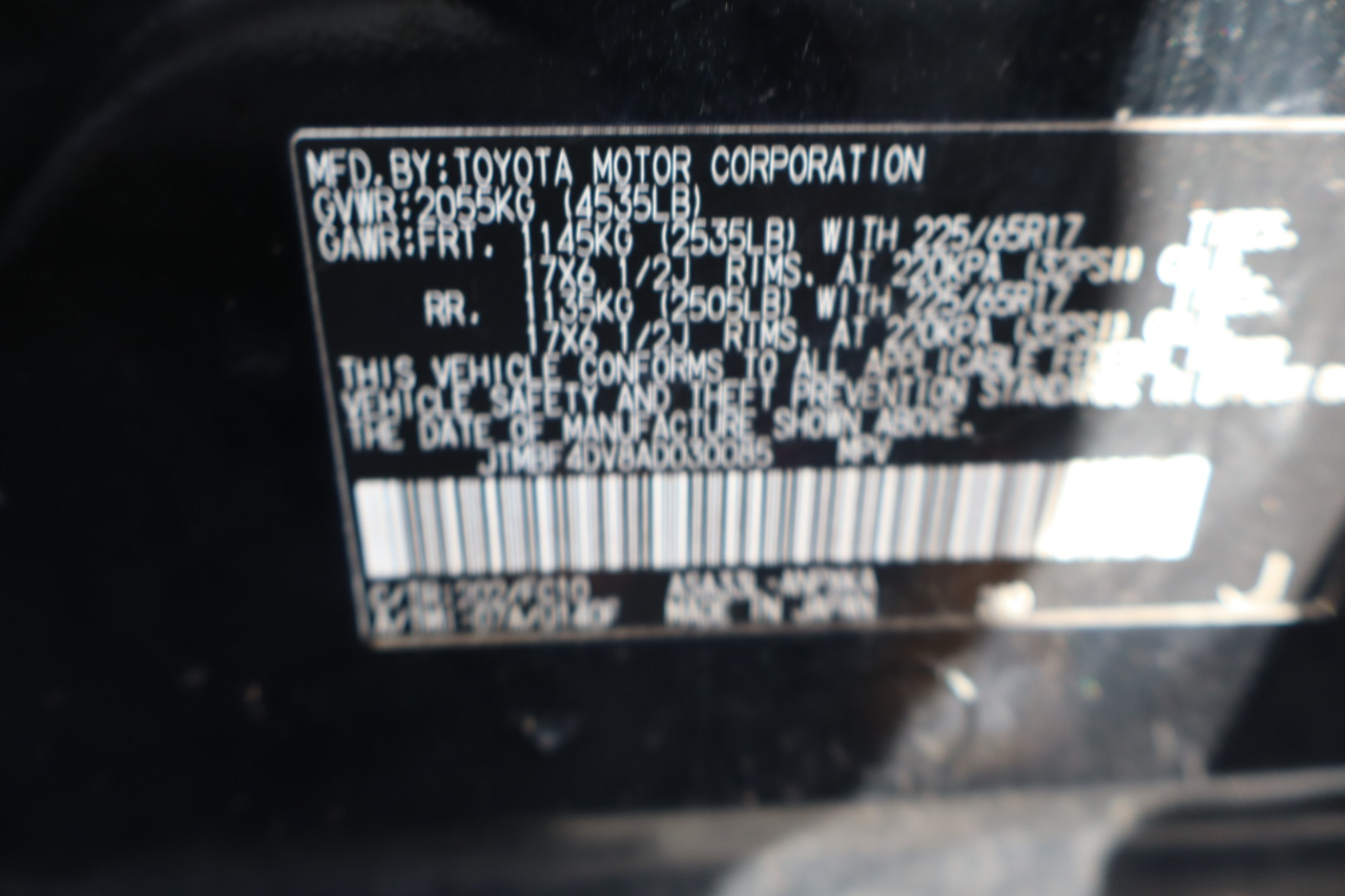 Toyota RAV4 Base I4 4WD 2010