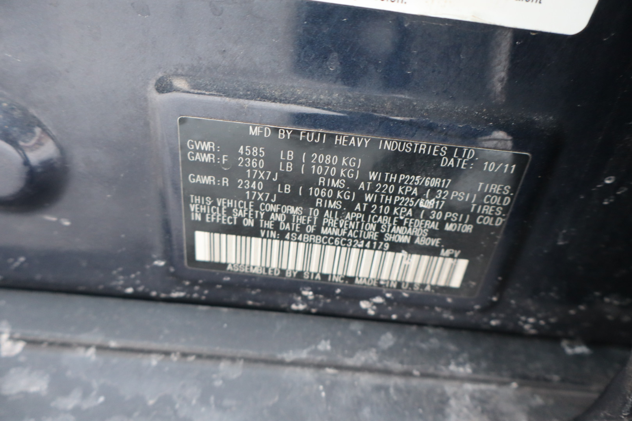 Subaru Outback 2.5i Premium 2012