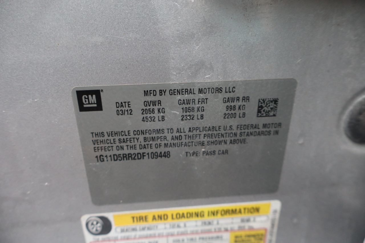 Chevrolet Malibu ECO 1SA 2013