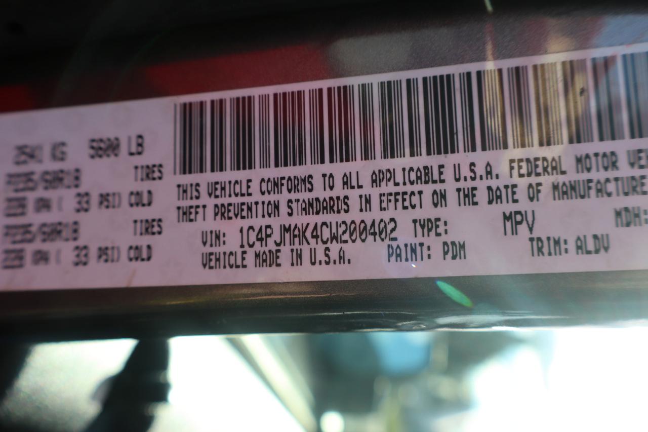 Jeep Liberty Sport 4WD 2012