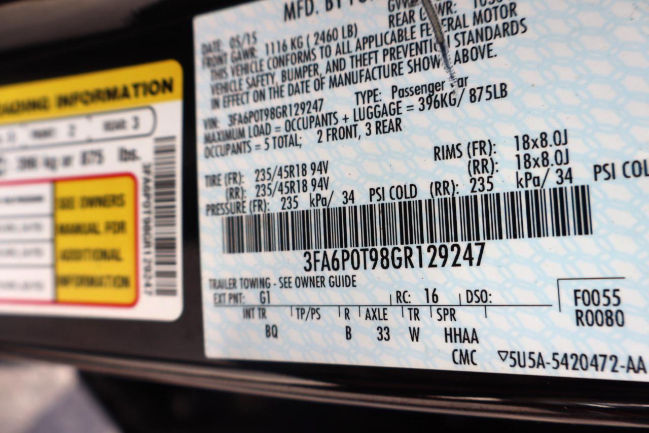 Ford Fusion SE AWD 2016