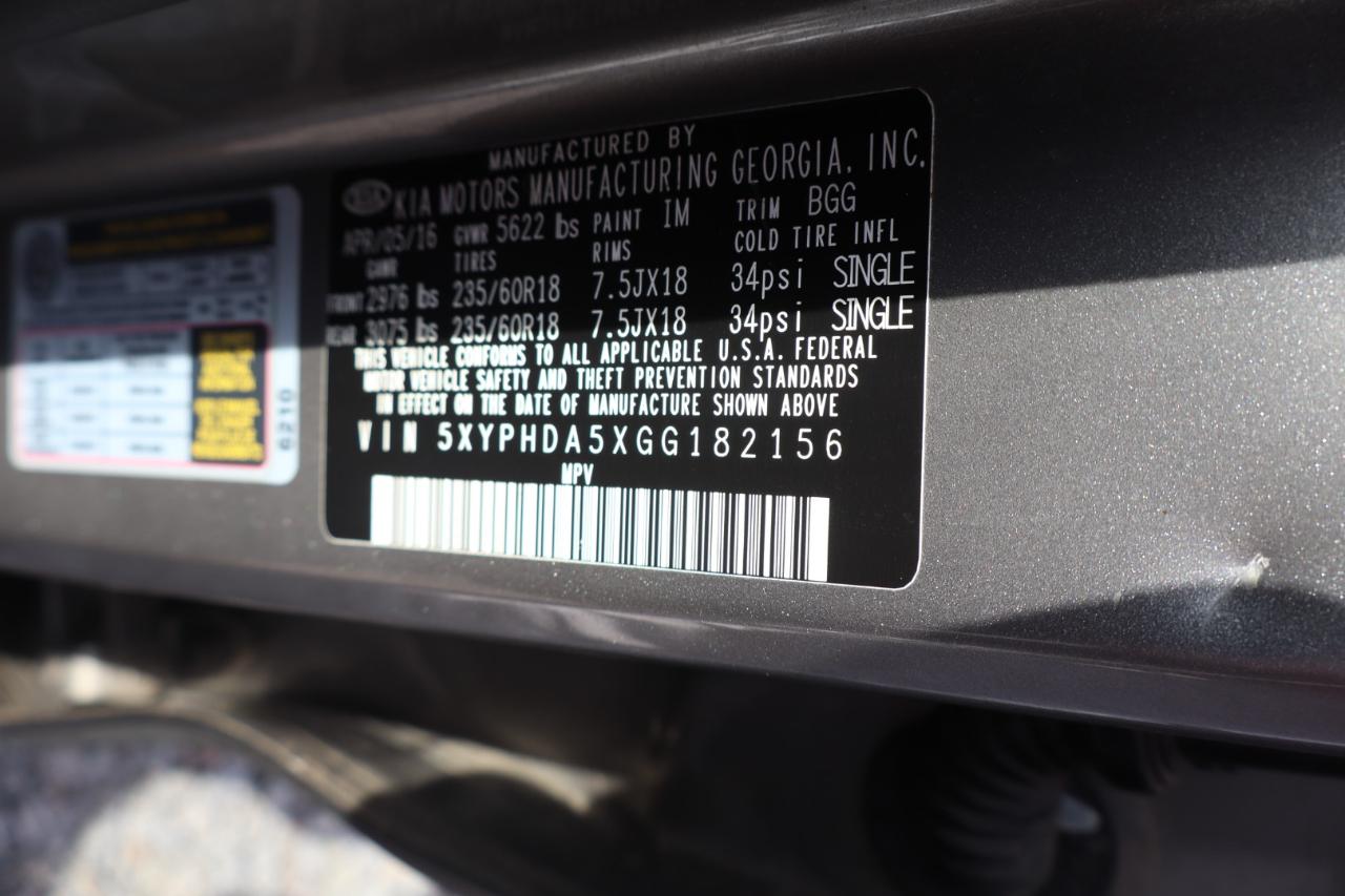 Kia Sorento EX V6 AWD 2016