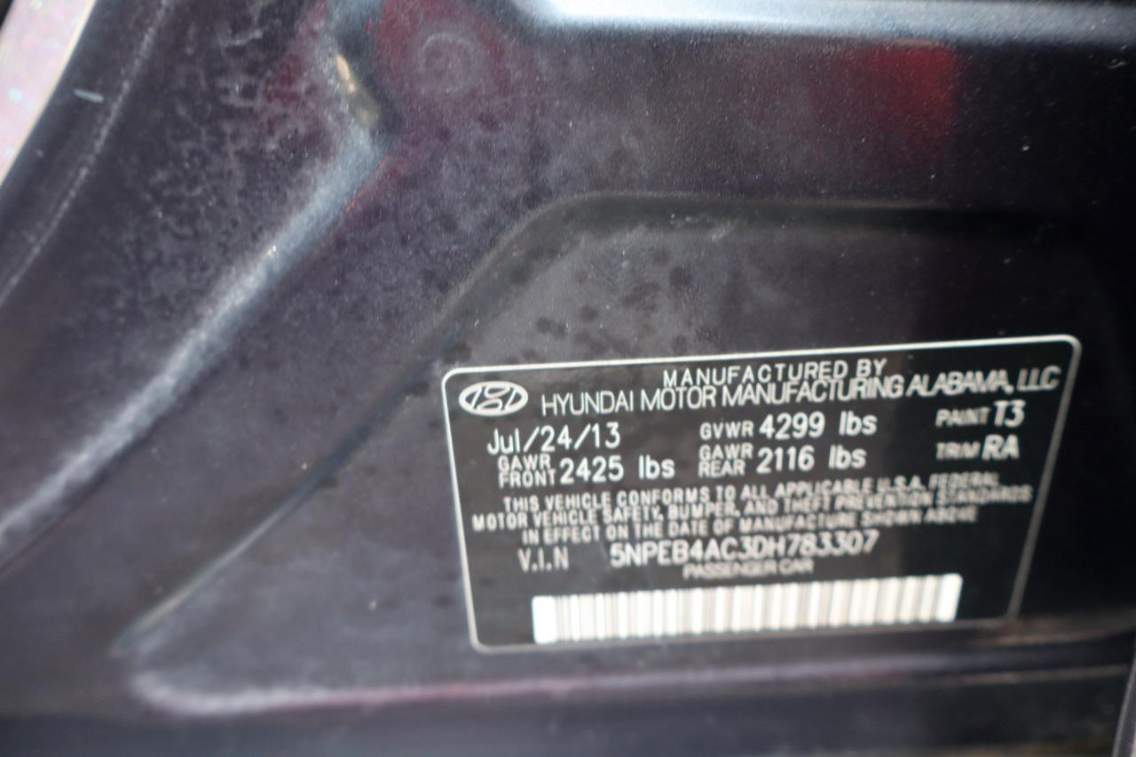 Hyundai Sonata GLS 2013