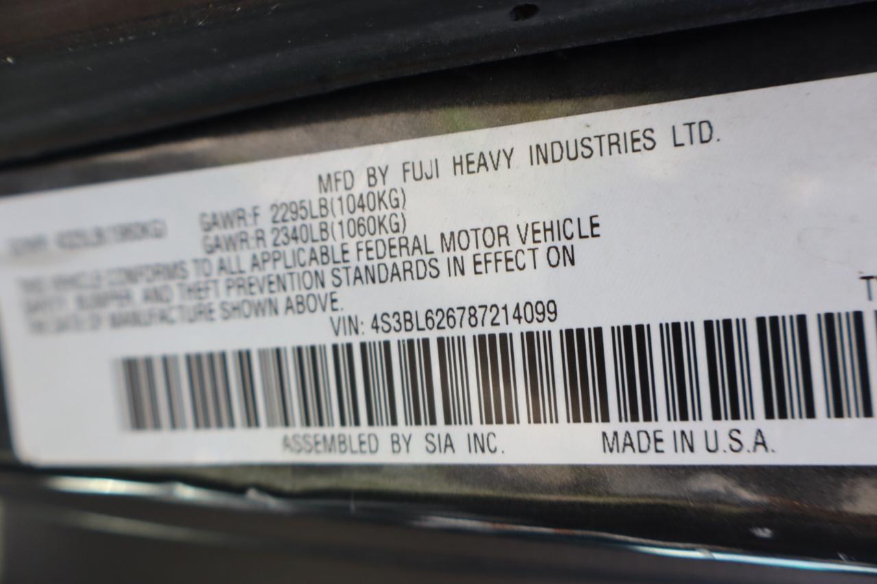 Subaru Legacy 2.5i Limited 2008