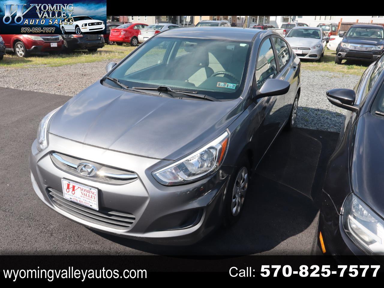 Hyundai Accent SE 4-Door 6A 2017