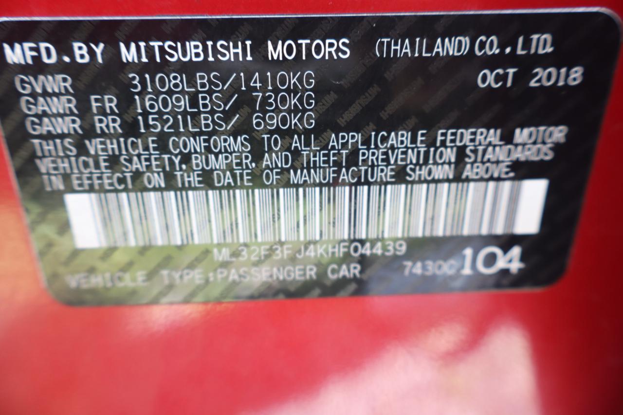 Mitsubishi Mirage G4 ES CVT 2019