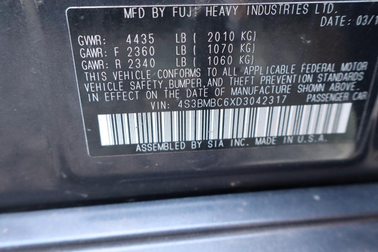 Subaru Legacy 2.5i Premium 2013