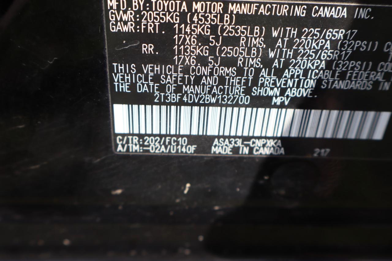 Toyota RAV4 Base I4 4WD 2011