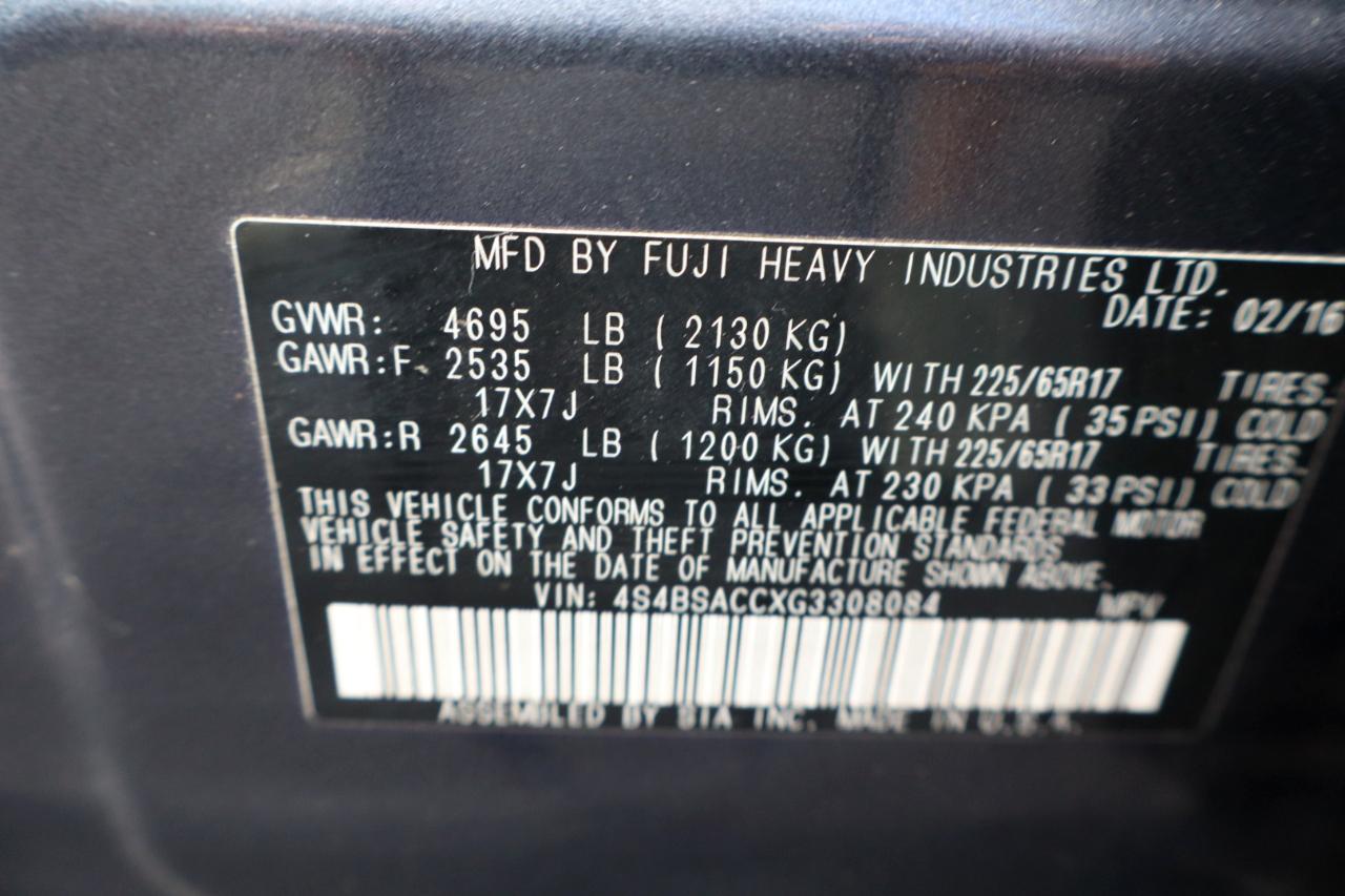 Subaru Outback 2.5i Premium 2016