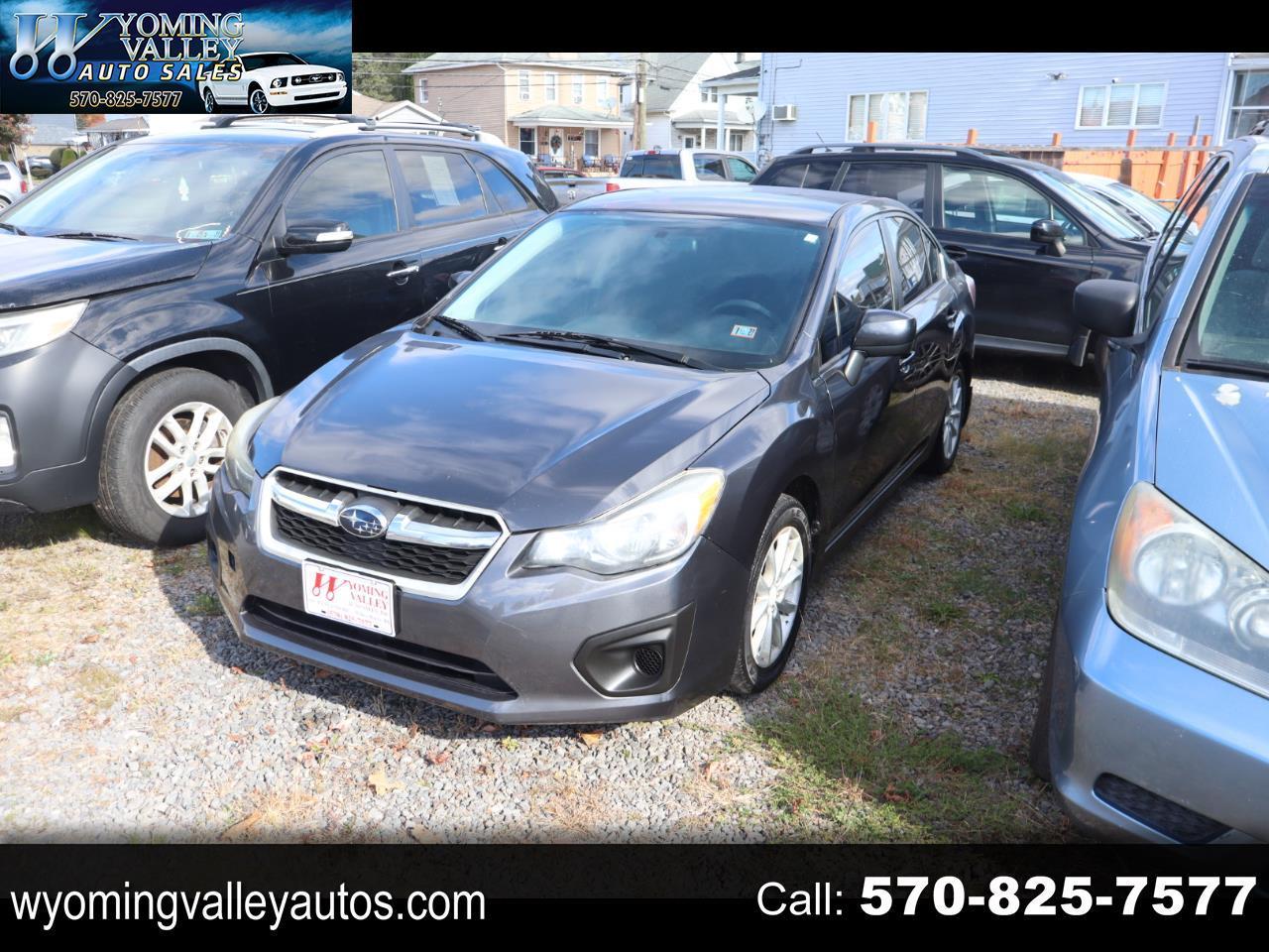 Subaru Impreza 2.0i Premium 4-Door w/All Weather Package 2013