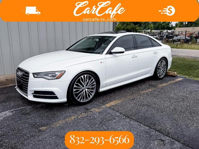 White 2016 Audi A6 Sedan All-Wheel Drive Automatic