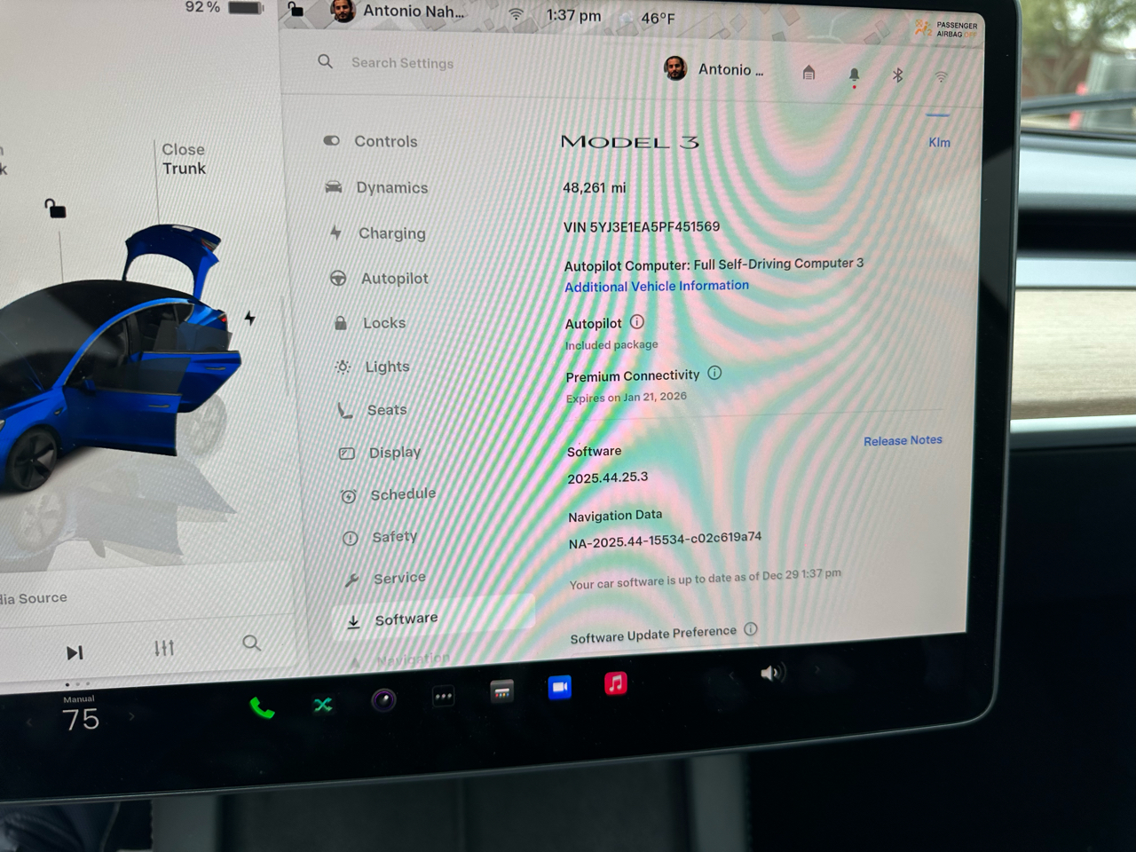 Tesla Model 3 Standard Range Plus 4D Sedan RWD 2023