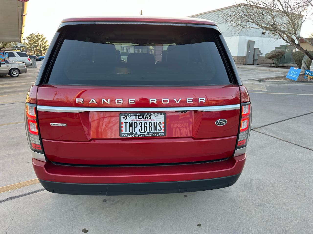 Land Rover Range Rover Supercharged 2016