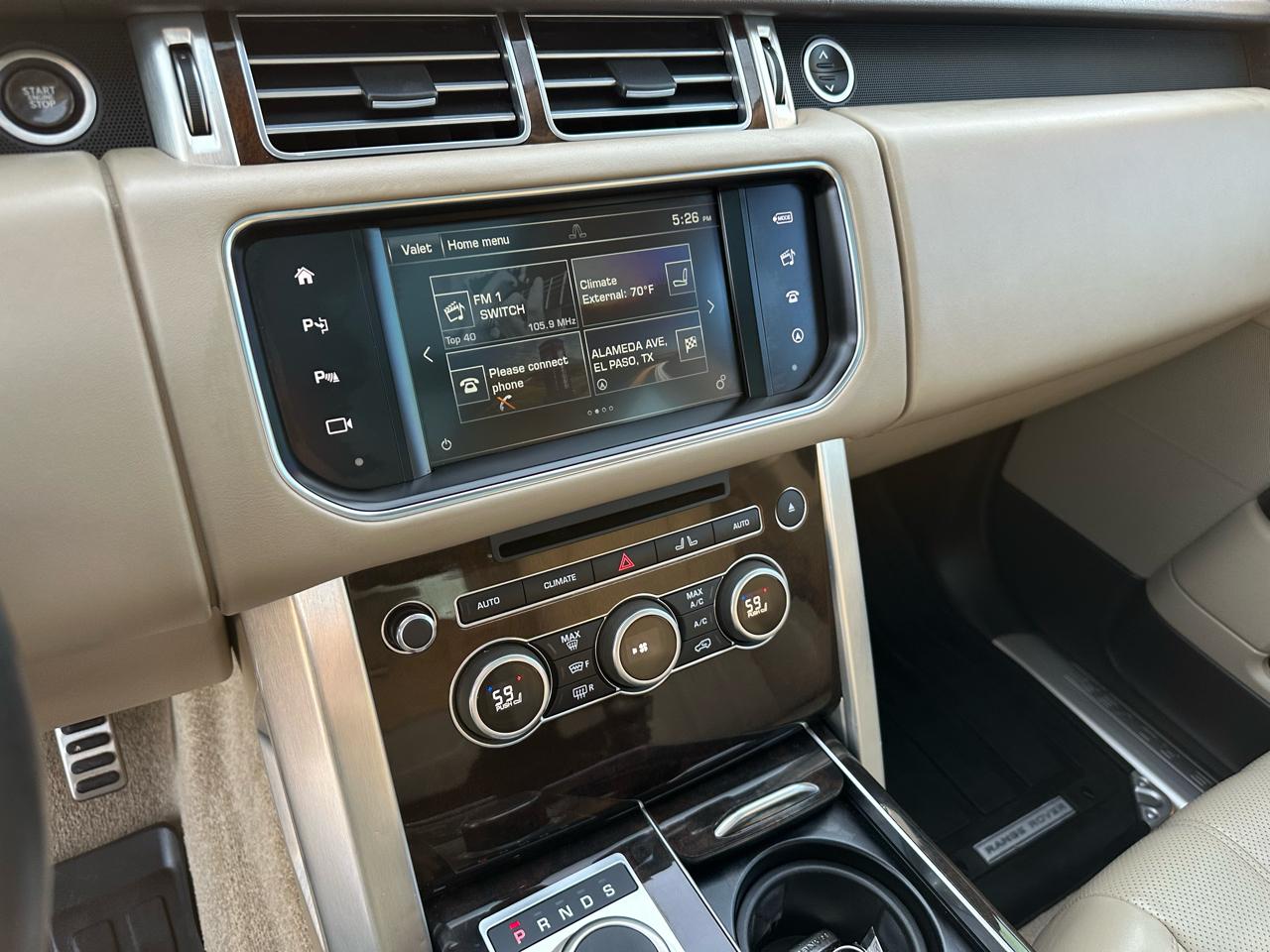 Land Rover Range Rover Supercharged 2016