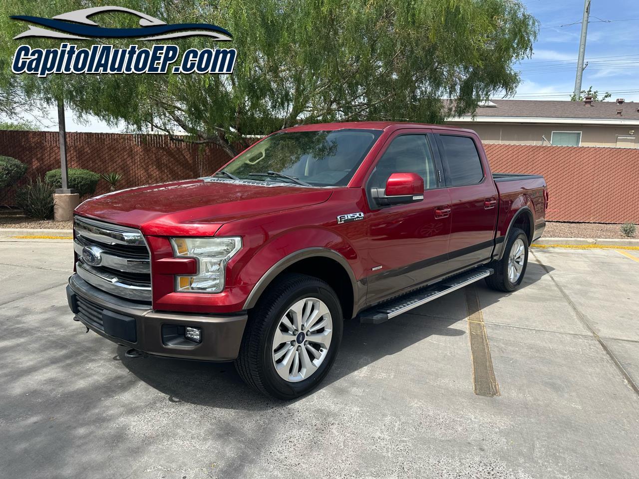 2016 Ford F-150 Lariat 4WD SuperCrew 5.5' Box