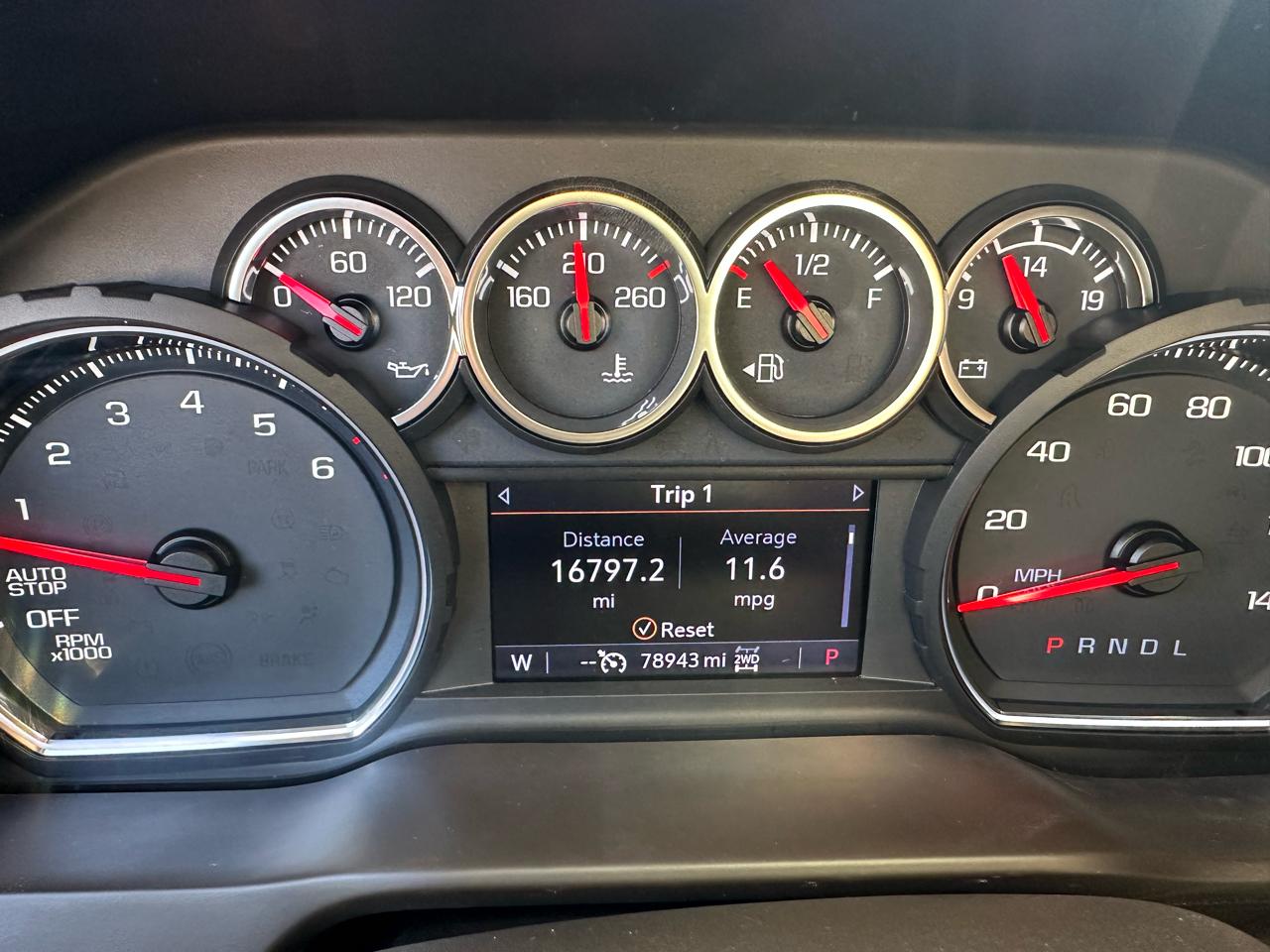Chevrolet Silverado 1500 4WD Crew Cab 147" LT 2020