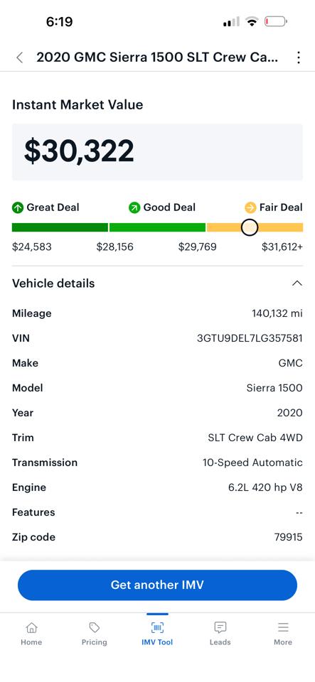 GMC Sierra 1500 4WD Crew Cab 157" SLT 2020