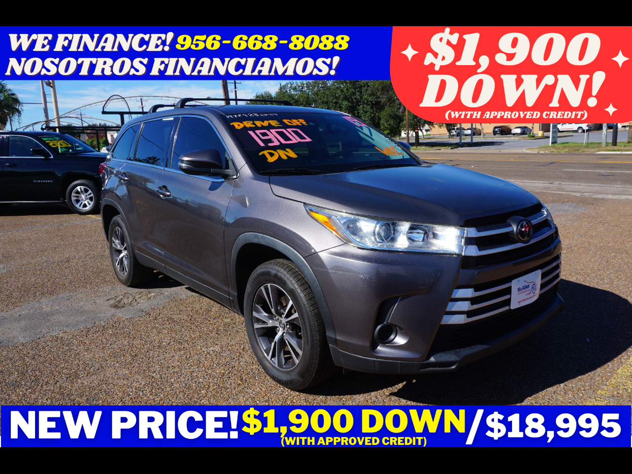 Toyota Highlander LE FWD I4 2019