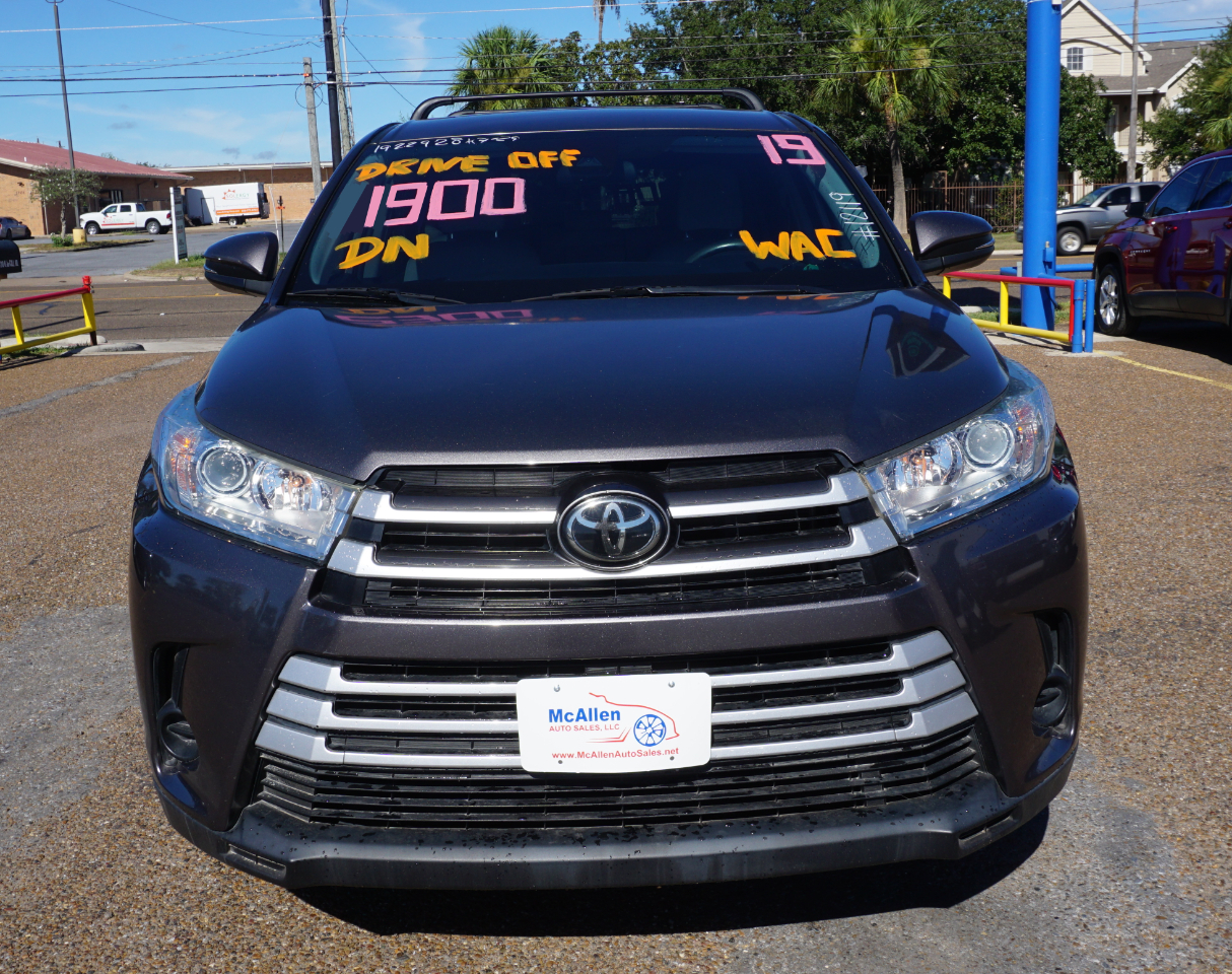 Toyota Highlander LE FWD I4 2019