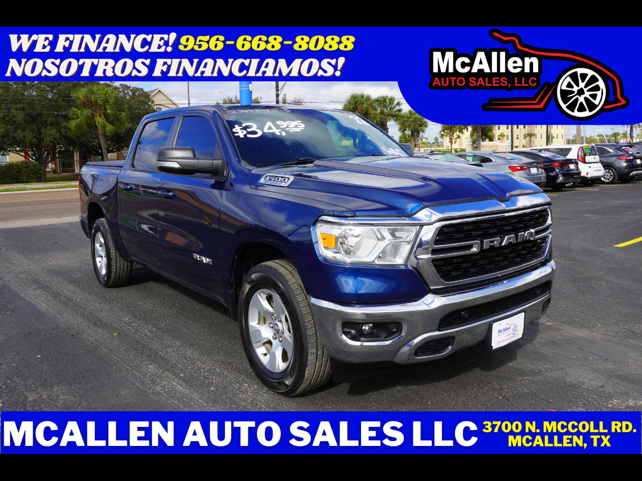 RAM 1500 Big Horn Crew Cab SWB 2WD 2022