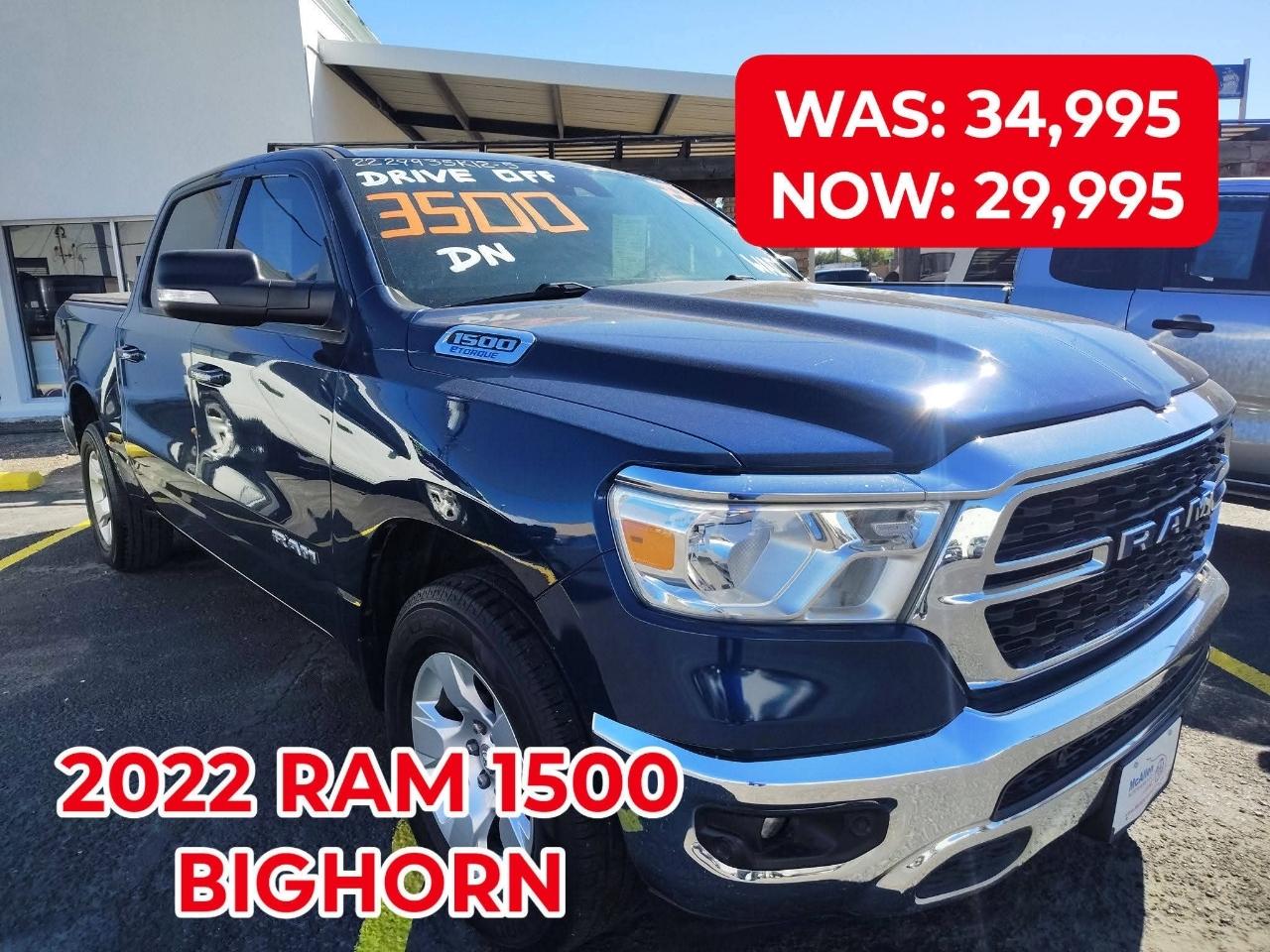 RAM 1500 Big Horn Crew Cab SWB 2WD 2022