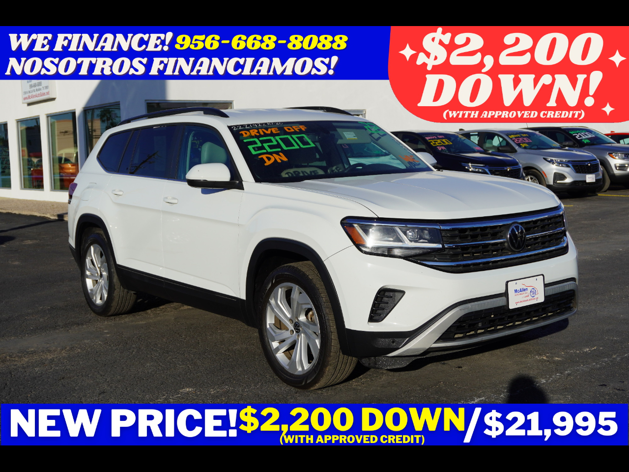 Volkswagen Atlas V6 SE w/Technology 2022