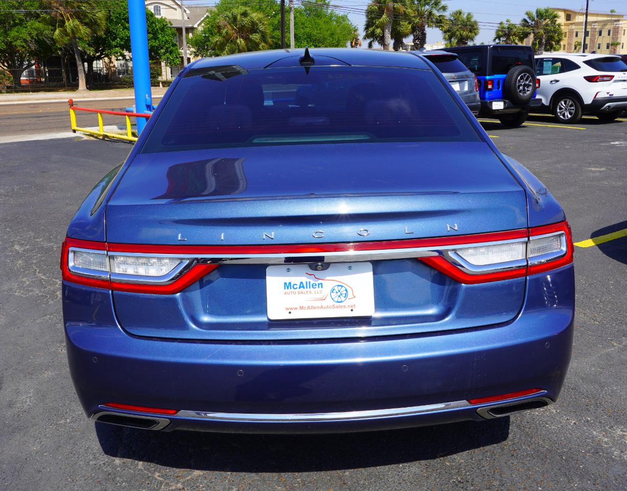 Lincoln Continental Select AWD 2018