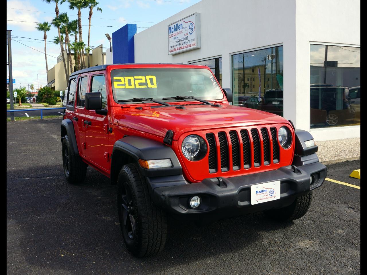 2020 Jeep Wrangler Unlimited Sport S