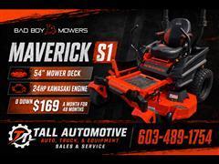 2026 Bad Boy Mowers Maverick 54in Kawasaki FS730 24HP 