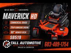 2026 Bad Boy Mowers Maverick HD 60in Kawasaki FX730 23.5HP 