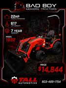 2026 Bad Boy Tractors 1022H with Loader 