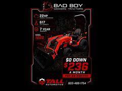 2026 Bad Boy Tractors 1022H with Loader 