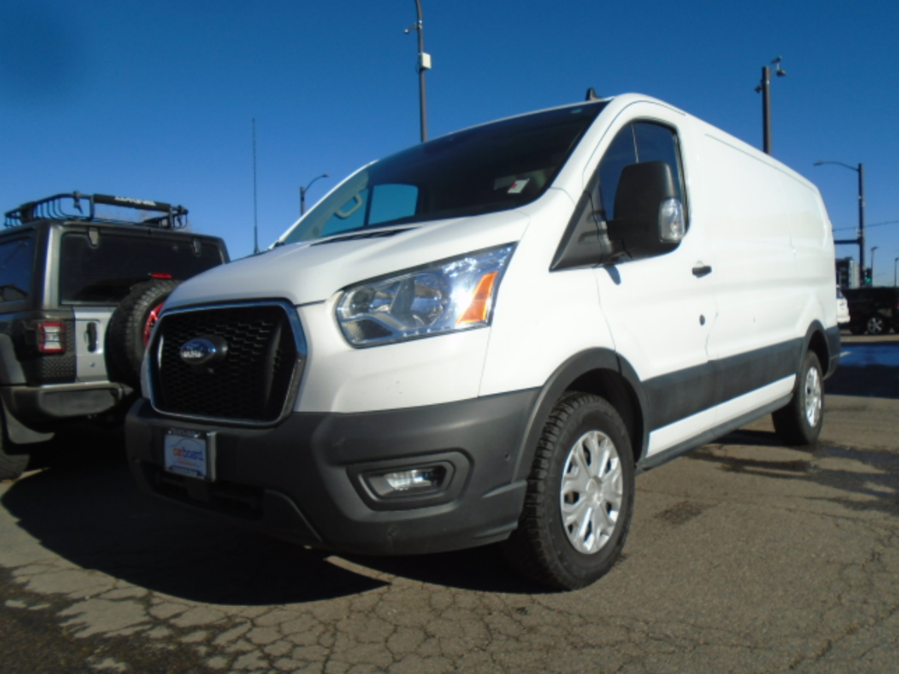 2021 Ford Transit Cargo Van T-250 130" Low Rf 9070 GVWR RWD