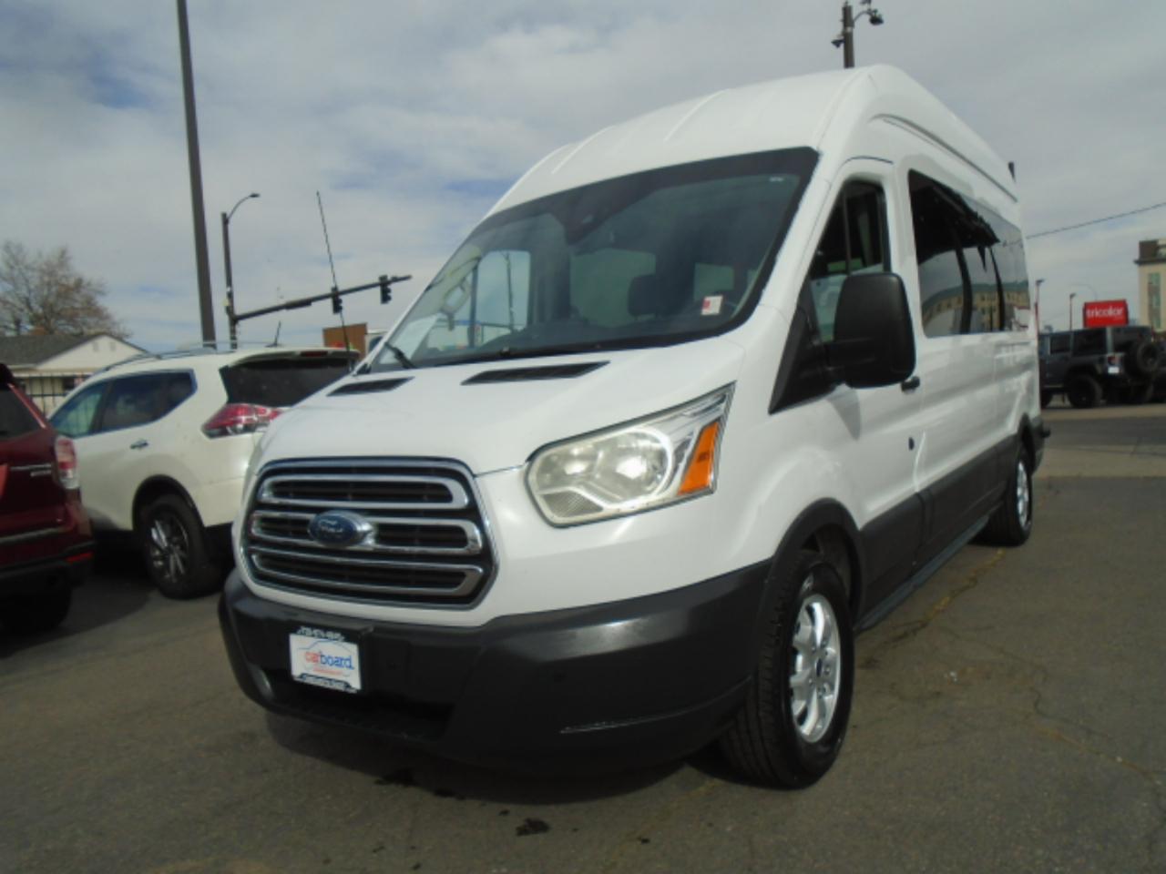 Ford Transit Wagon T-350 148" High Roof XLT Sliding RH Dr 2015