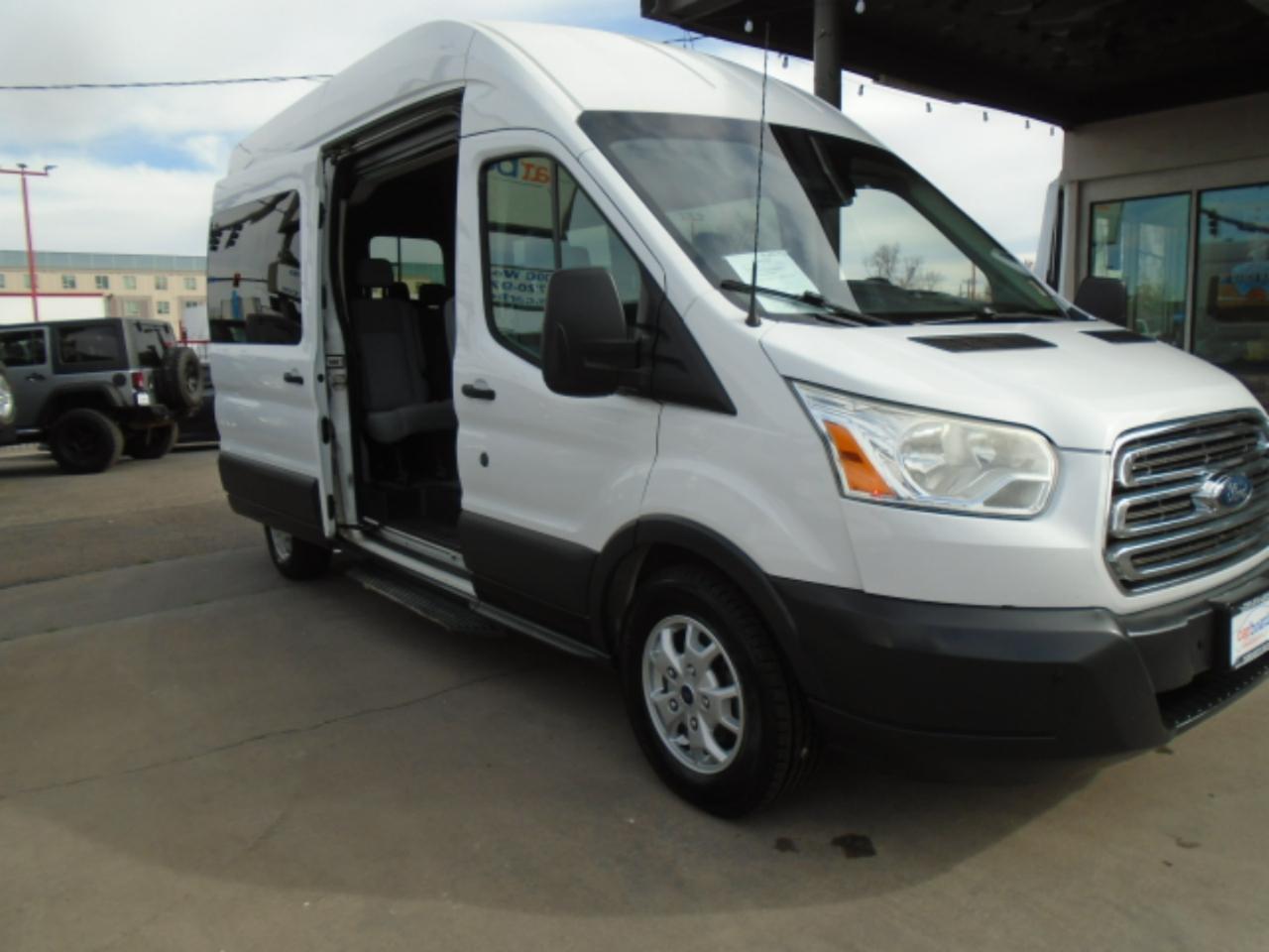 Ford Transit Wagon T-350 148" High Roof XLT Sliding RH Dr 2015