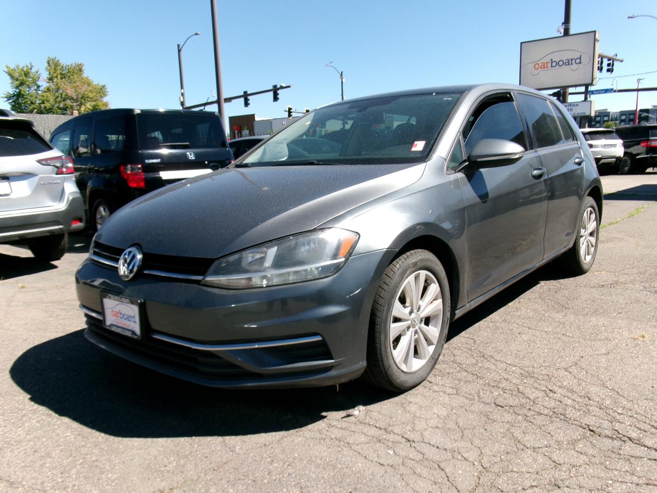 Gray 2021 Volkswagen Golf Hatchback Front-Wheel Drive Automatic