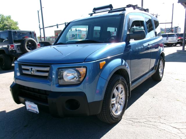 Blue 2008 Honda Element EX AWD SUV / Crossover All-Wheel Drive Automatic