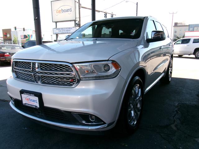 White 2017 Dodge Durango SUV / Crossover All-Wheel Drive Automatic