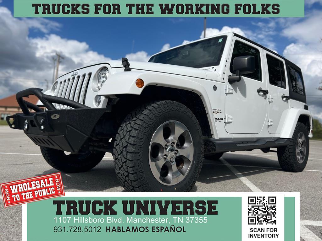 2017 Jeep Wrangler Unlimited SAHARA UNLIMITED 4x4