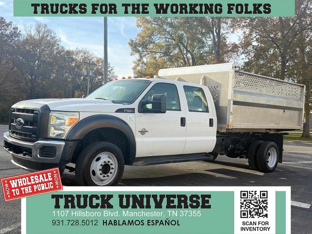 2011 Ford Super Duty F-450 DRW SUPER DUTY DUMP TRUCK DIESEL