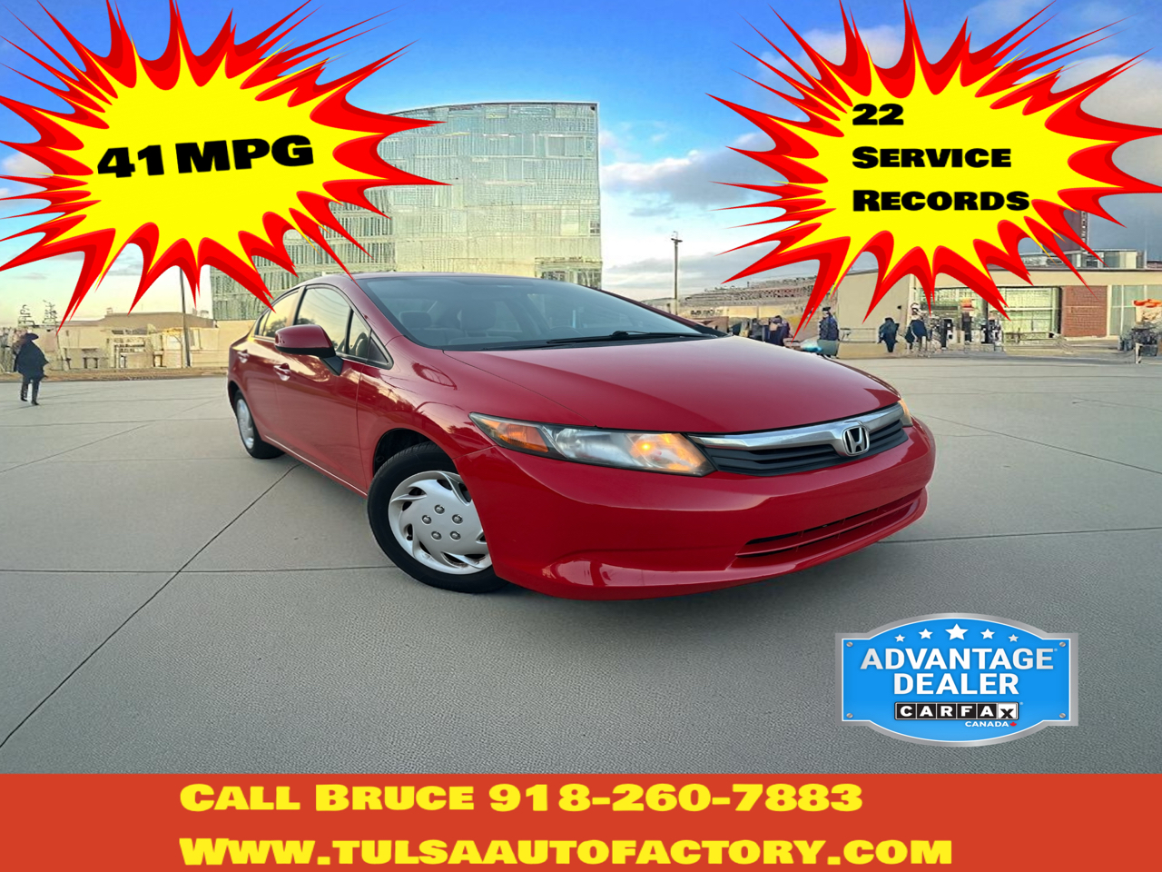 2012 Honda Civic 4dr Sedan LX Auto