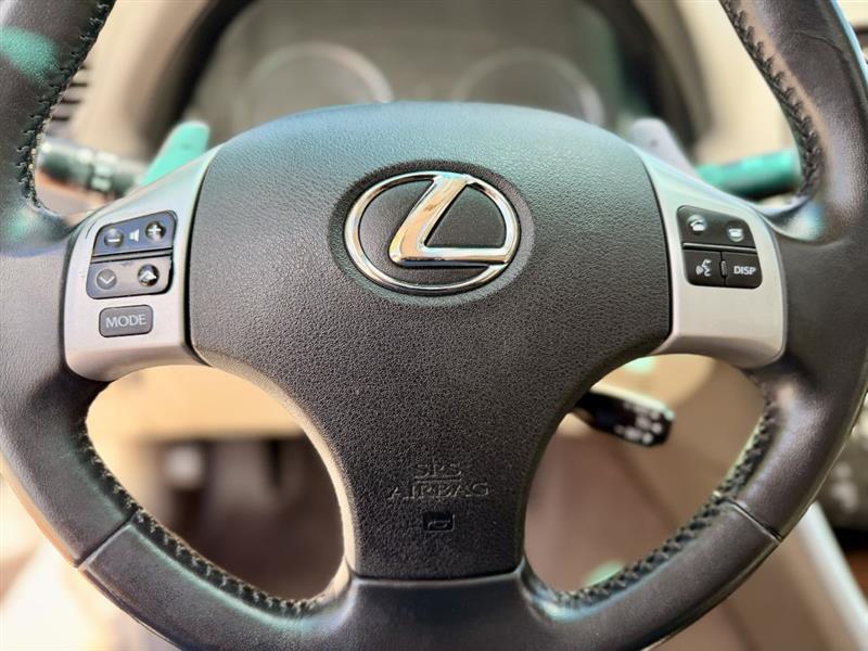Lexus IS 250 RWD Manual 2012