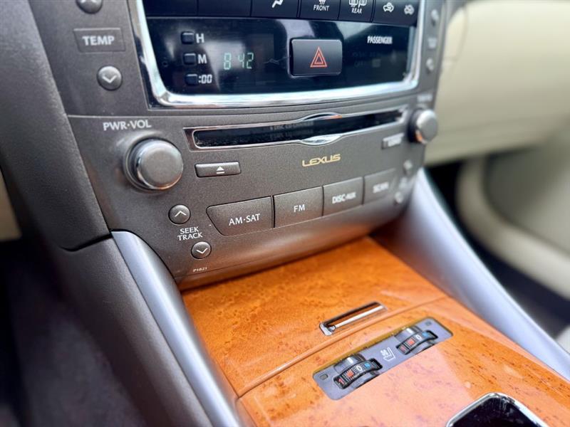 Lexus IS IS 250 6-Speed Manual 2009