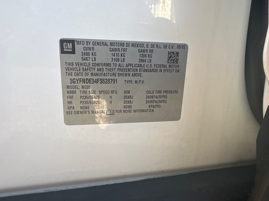 Cadillac SRX Premium Collection FWD 2015 Cadillac SRX Premium Collection FWD 2015