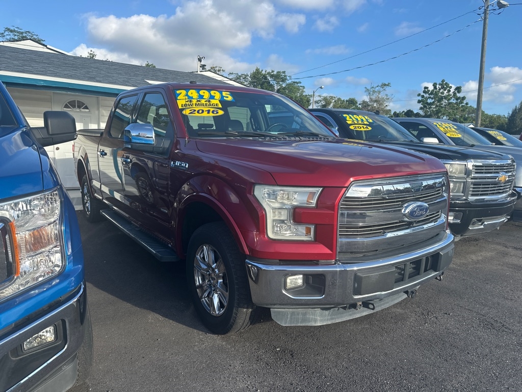 Ford F-150 Lariat SuperCrew 5.5-ft. Bed 4WD 2016 Ford F-150 Lariat SuperCrew 5.5-ft. Bed 4WD 2016