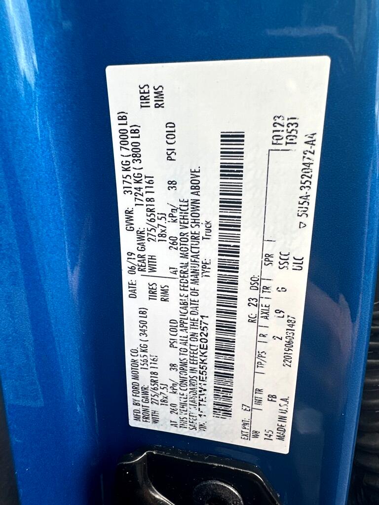 Ford F-150 XL SuperCrew 5.5-ft. Bed 4WD 2019 Ford F-150 XL SuperCrew 5.5-ft. Bed 4WD 2019