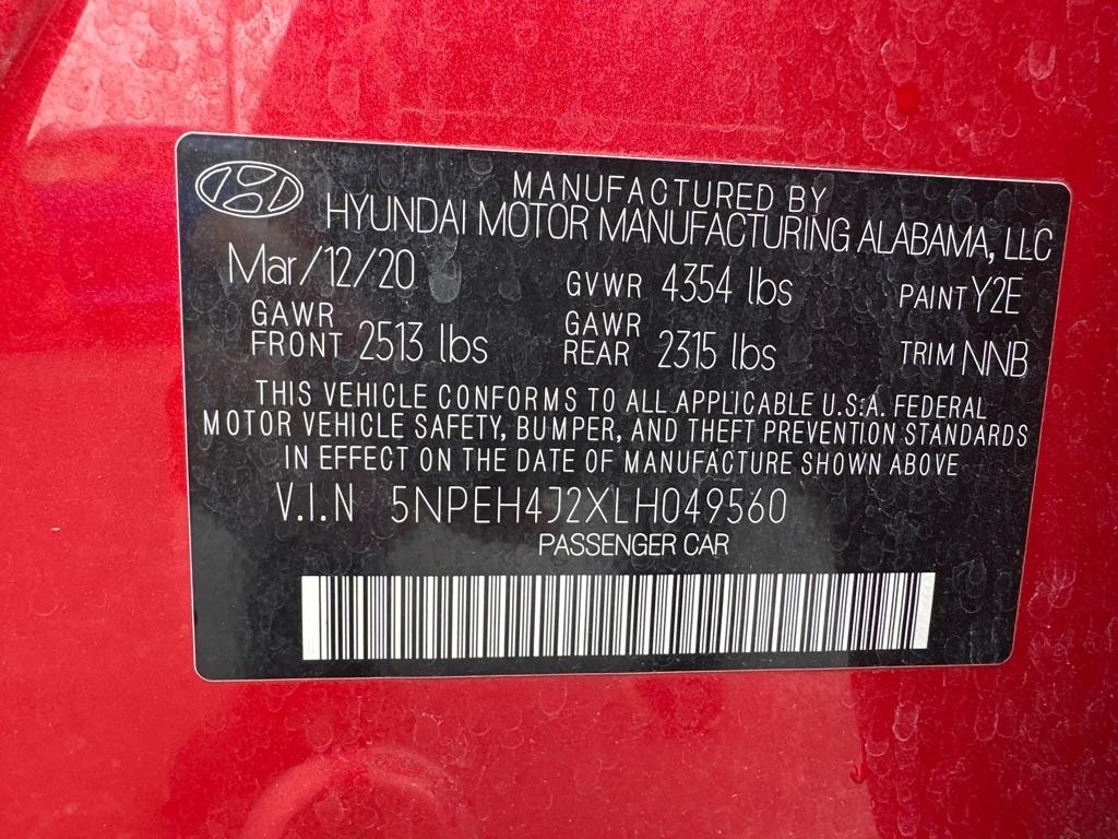 Hyundai Sonata Limited 2020