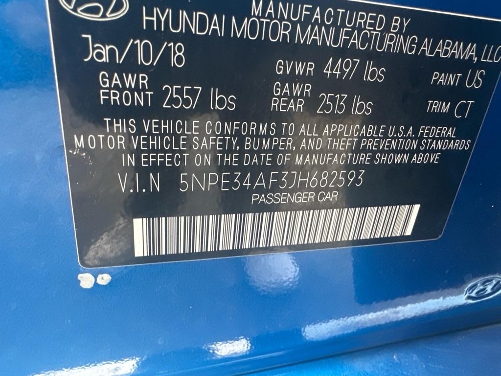 Hyundai Sonata Sport 2018