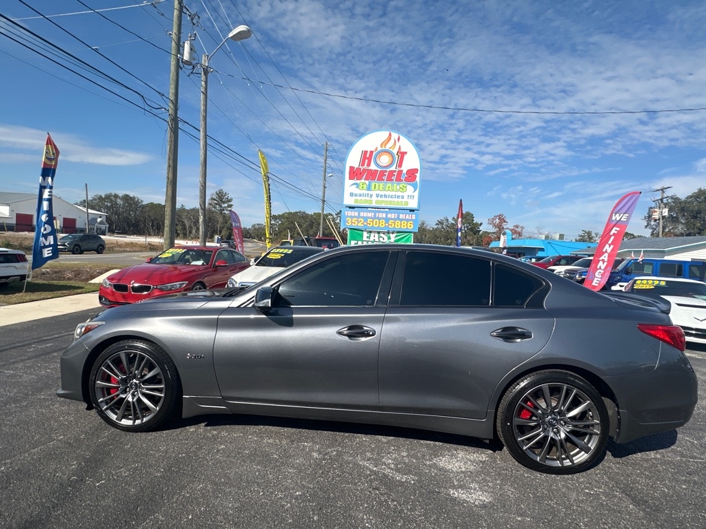 Infiniti Q50 Red Sport 400 AWD 2017