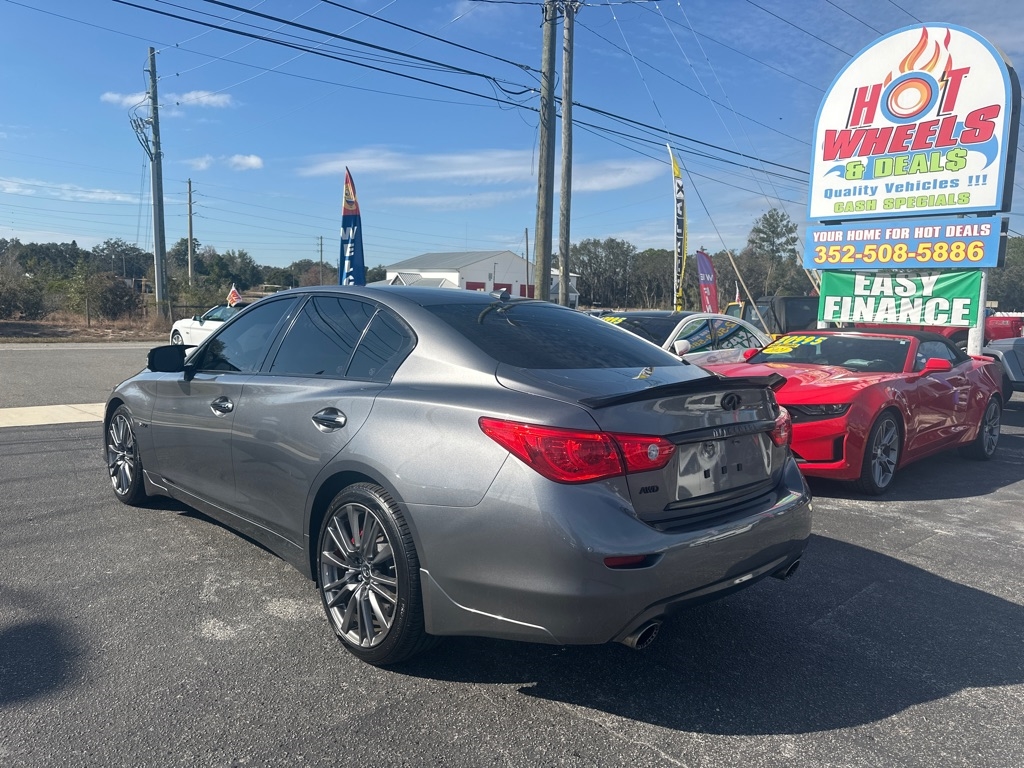 Infiniti Q50 Red Sport 400 AWD 2017